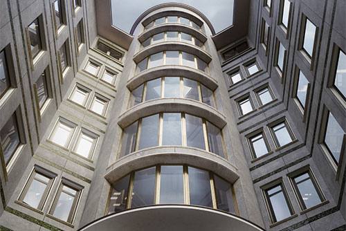 Artecon für Premioumimmobilie München - Architekturleitbild – Material, Licht und Detailqualität